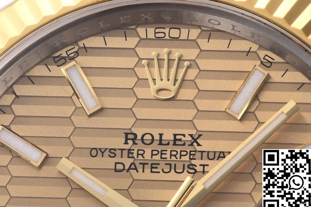 Datejust Gold M126333 Motif Clean Rolex Dial Factory 0406